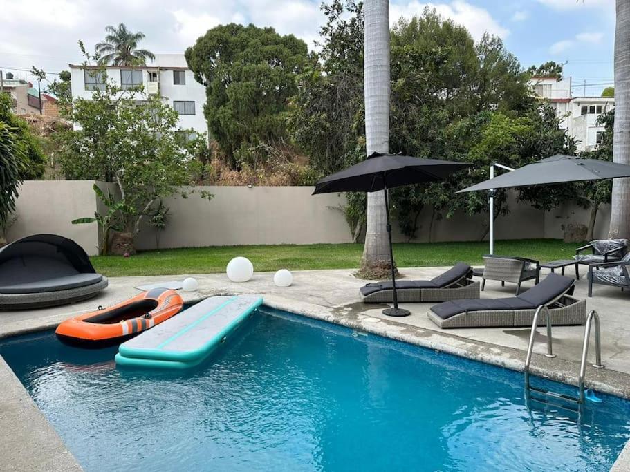 Casa Privada En Villa Bricia Cuernavaca Exteriör bild
